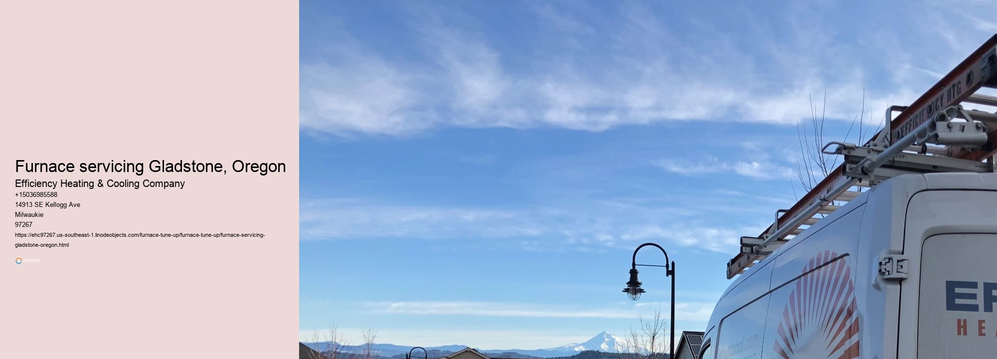 Furnace servicing Gladstone, Oregon